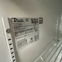 True T-23 Stainless Steel Laboratory Refrigerator image 1